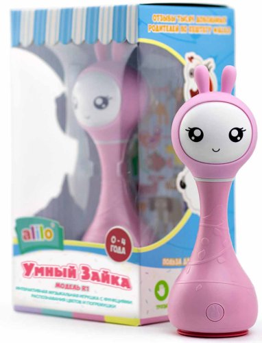 Alilo Игрушка "Умный зайка R1" / цвет розовый