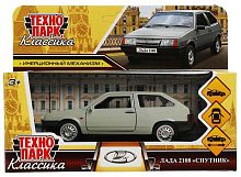 Технопарк Металлическая модель «Lada-2108 «Спутник» / цвет серебристый					