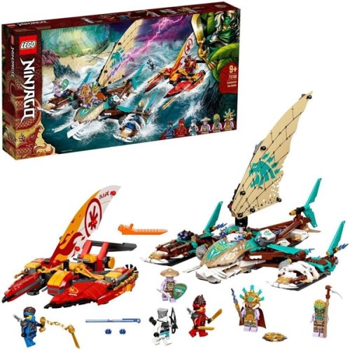 LEGO Ninjago Конструктор "Морская битва на катамаране", 780 деталей