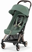 Cybex Прогулочная коляска Coya / цвет Leaf Green (зеленый), рама Rosegold					